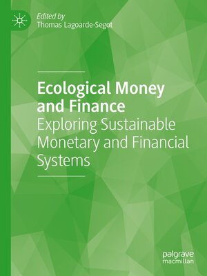 cover image of Ecological Money and Finance